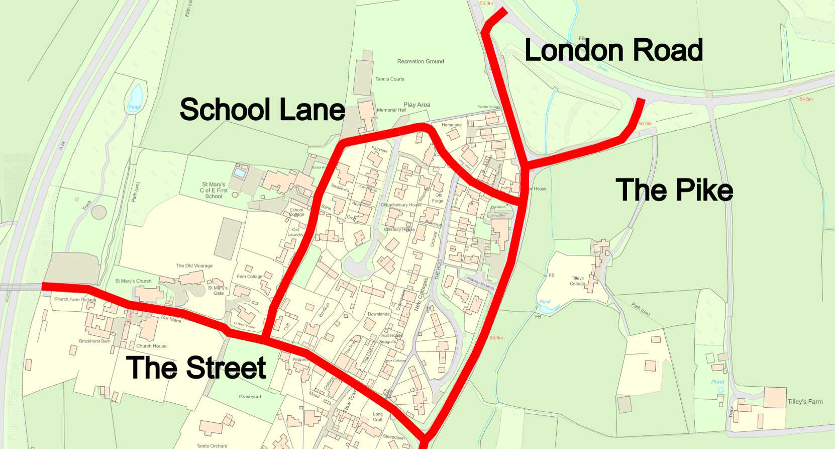 Have your say: speed survey map